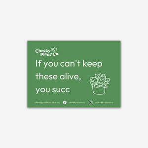 Cheeky Greeting Cards - Green
