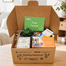 Load image into Gallery viewer, Pamper &amp; Care Succulent Gift Box
