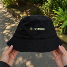 Load image into Gallery viewer, Pot Dealer Bucket Hat - Cheeky Plant Co.
