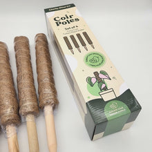 Load and play video in Gallery viewer, Coco Coir Totem Plant Poles (Pack of 4) - Cheeky Plant Co.
