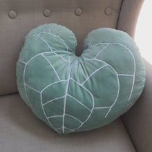 Load and play video in Gallery viewer, Plant Pillow - Crystal Anthurium Leaf (40*37 cm)
