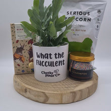 Load and play video in Gallery viewer, What The Fucculent - Treat Yourself Plant Gift Hamper - Sydney Only
